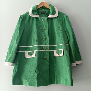 Dialogue Light Green Blazer Coat L